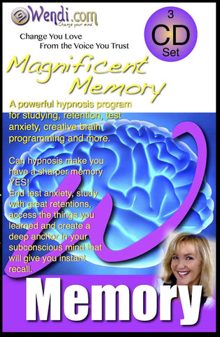 Memory Magic Hypnosis- Download- by Wendi Friesen