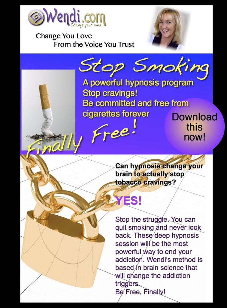 Stop Smoking- hypnosis download from Wendi Friesen