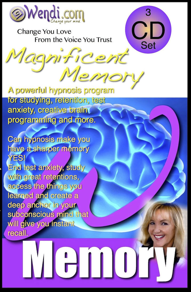 Memory Magic Hypnosis CDs- by Wendi Friesen